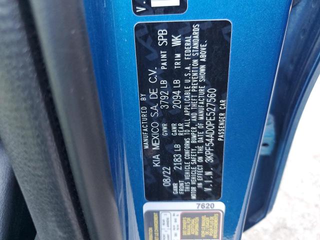 3KPF54AD0PE527560 KIA Forte Gt Line