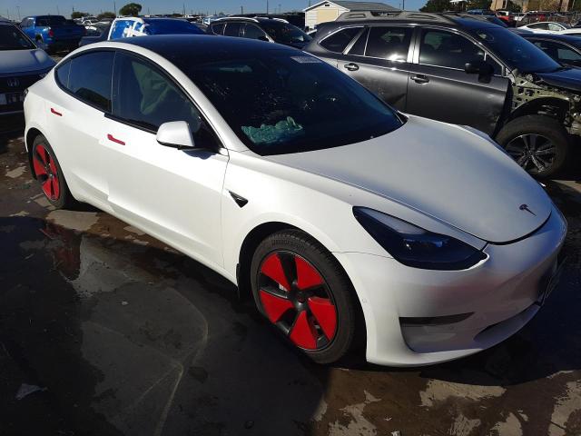 2021 TESLA 3 5YJ3E1EA4MF054186