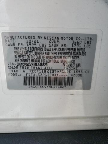 3N1CP5CVXML546829 Nissan KICKS SV