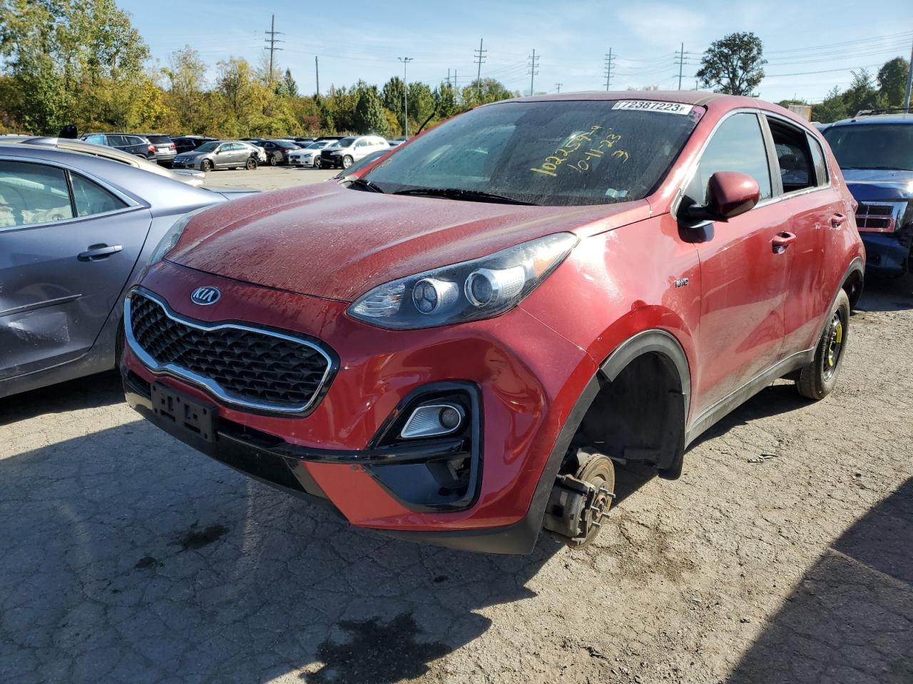 2020 Kia Sportage Lx vin: KNDPMCAC4L7670126