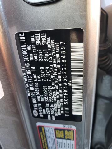 5XYPK4A55GG184897 KIA SORENTO SX