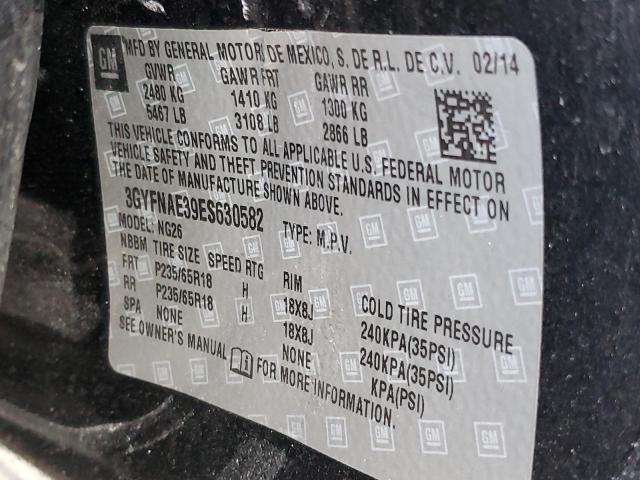 3GYFNAE39ES630582 Cadillac SRX