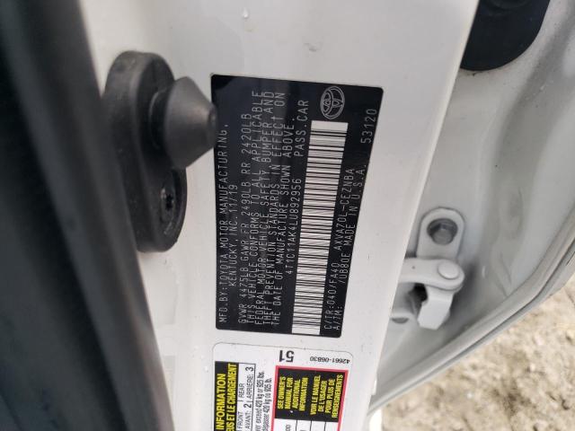 2020 TOYOTA CAMRY LE - 4T1C11AK4LU892956