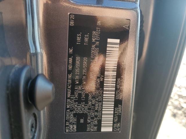 VIN 5TDDZRBH8LS052461 2020 Toyota Highlander, Limited no.13