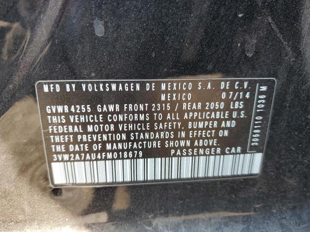 2015 VOLKSWAGEN GOLF TDI - 3VW2A7AU4FM018679
