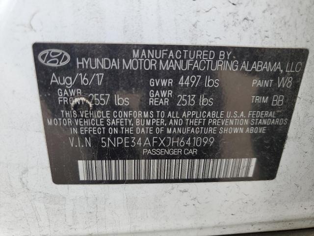 5NPE34AFXJH641099 | 2018 HYUNDAI SONATA SPO