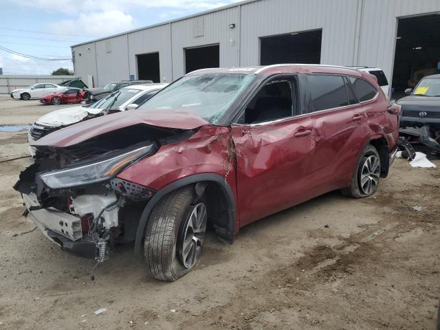 VIN 5TDGZRBH8MS058680 2021 Toyota Highlander, Xle no.1