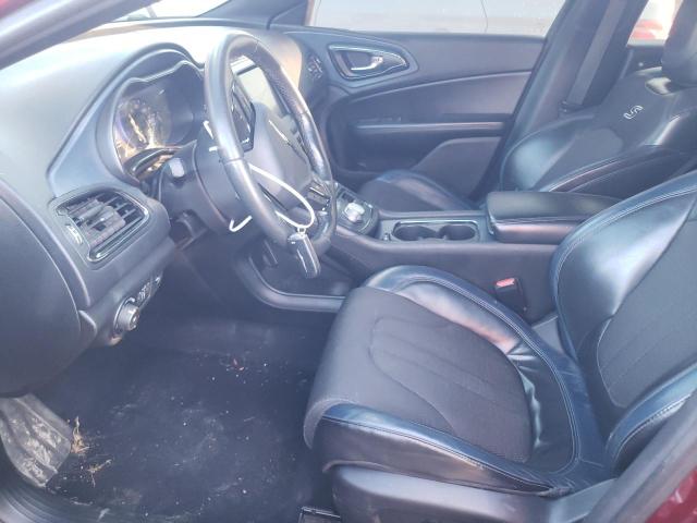  CHRYSLER 200 2015 Бургунди