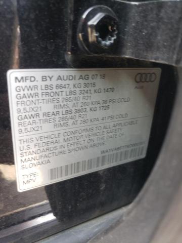 WA1VABF77KD000151 2019 AUDI Q7, photo no. 12