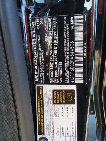 4JGDF6EE2FA544506 Mercedes-Benz Gl 450 4matic