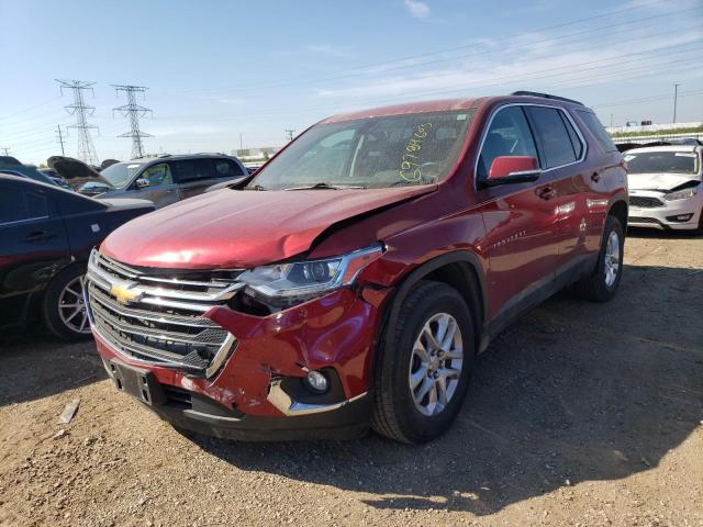 Vin: 1gnergkw2kj315747, lot: 69784603, chevrolet traverse lt 20191