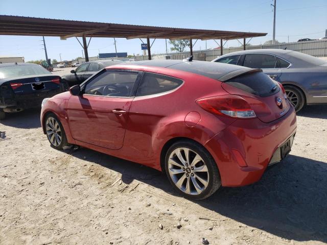  HYUNDAI VELOSTER 2013 Червоний