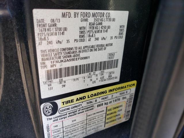 1FMJK2A55EEF00861 Ford Expedition El Limited