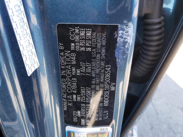KNDCR3L1XP5036543 KIA Niro Wind
