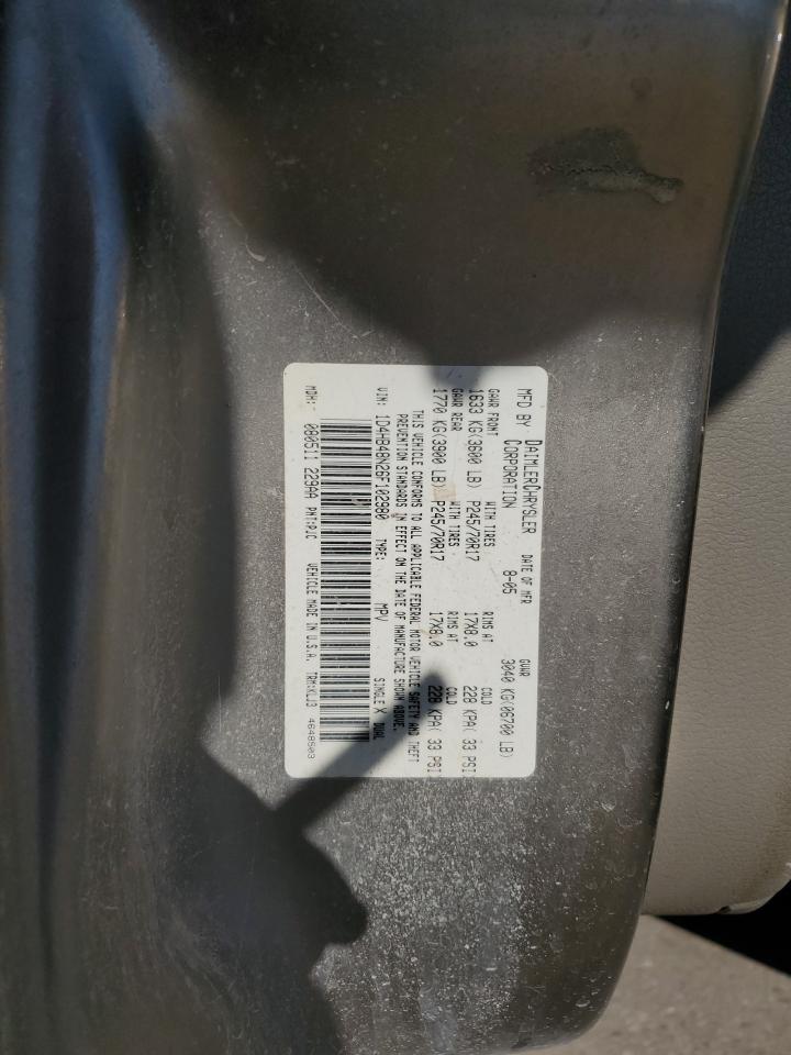 1D4HB48N26F102980 2006 Dodge Durango Slt 1D4HB48N26F102980 2006 Dodge Durango Slt