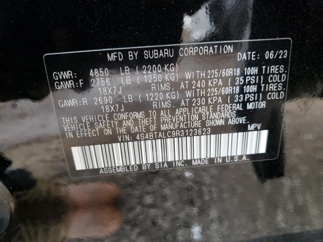 4S4BTALC9R3123623 | 2024 SUBARU OUTBACK ON