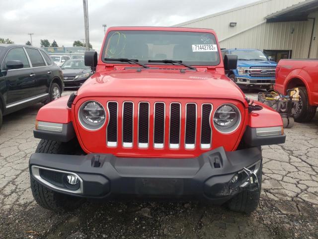 JEEP WRANGLER 2018 Червоний
