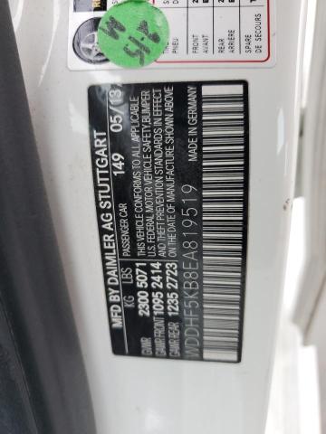 WDDHF5KB8EA819519 Mercedes-Benz E 350