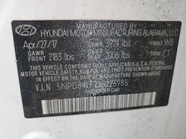 5NPD84LF2JH223985 | 2018 HYUNDAI ELANTRA SE