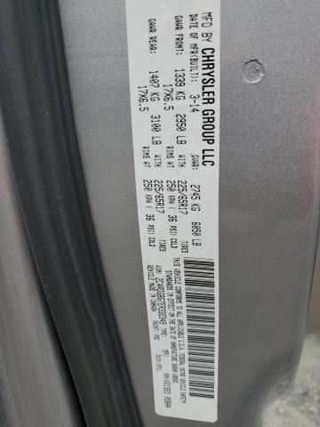 2C4RDGBG7ER332349 Dodge Grand Caravan Se