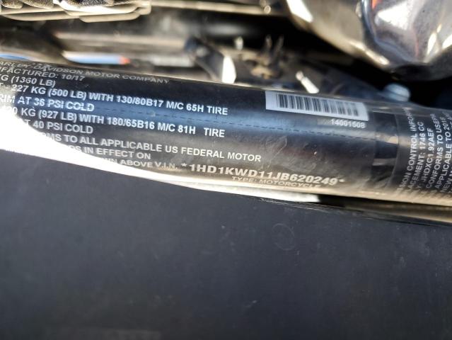 2018 HARLEY-DAVIDSON FLHTK 115T 1HD1KWD11JB620249