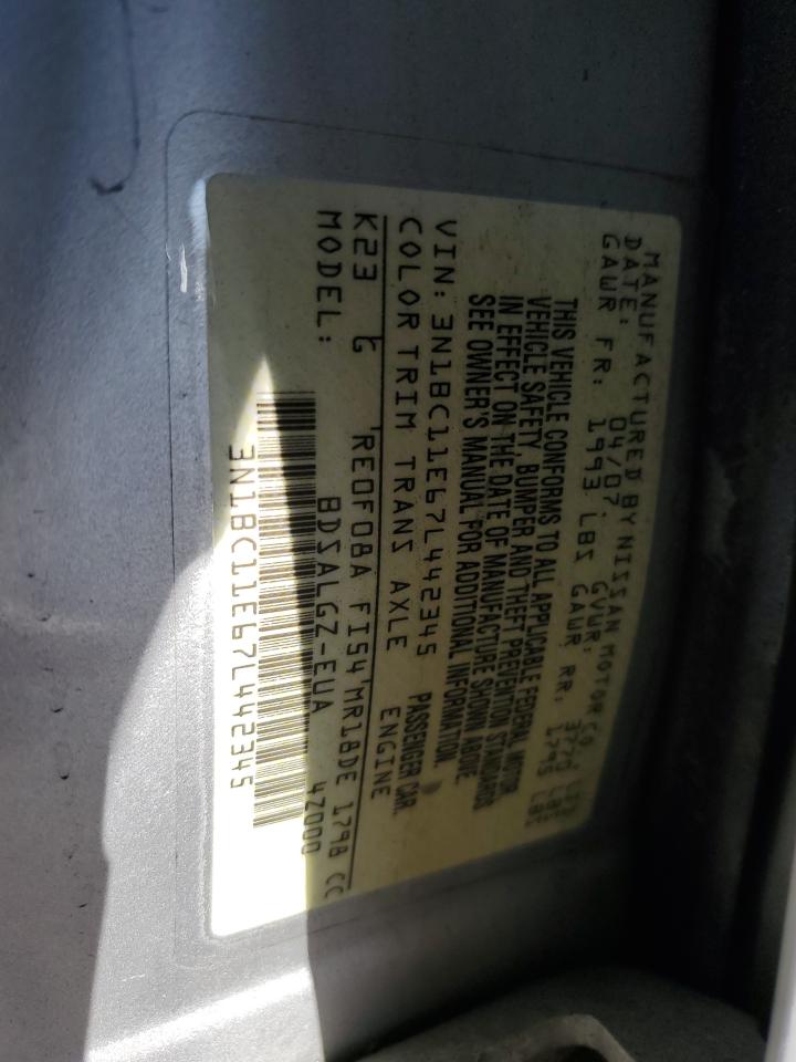 3N1BC11E67L442345 2007 Nissan Versa S