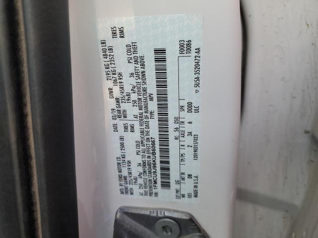 1FMCU9J96KUB60667 Ford Escape Titanium