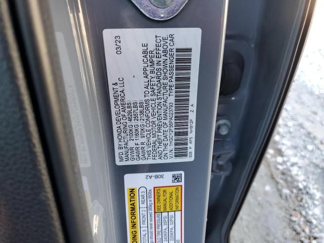 HONDA ACCORD 2023 Сірий