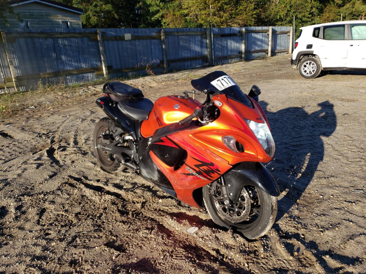 JS1GX72A782108392 2008 Suzuki GSX1300R at DE - Seaford, Copart lot