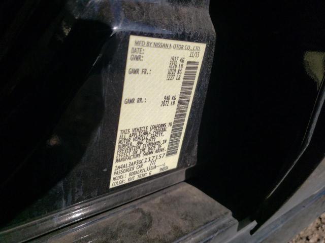 1N4AL3AP3GC117157 Nissan ALTIMA 2.5