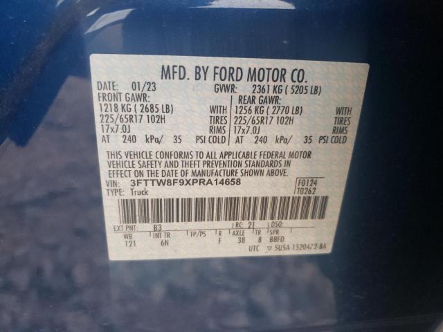 3FTTW8F9XPRA14658 Ford Maverick Xl