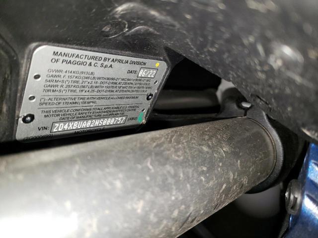 2022 APRILIA TUAREG 660 - ZD4XBUA02NS000757