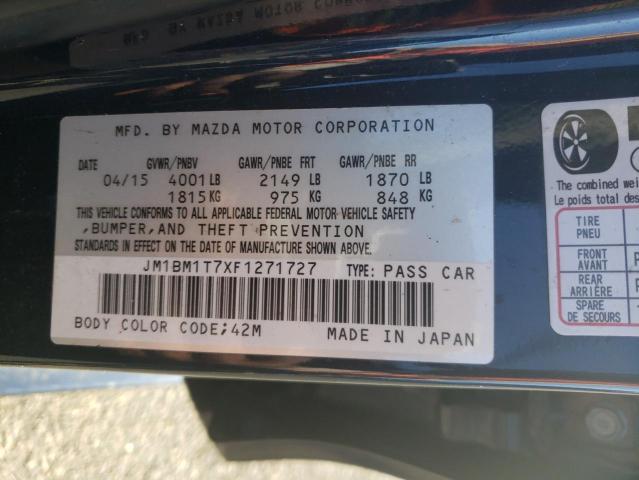 2015 MAZDA 3 SV - JM1BM1T7XF1271727