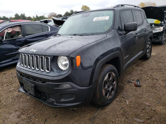  JEEP RENEGADE 2017 Чорний