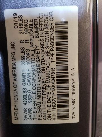 1HGCV1F1XKA047815 Honda ACCORD LX
