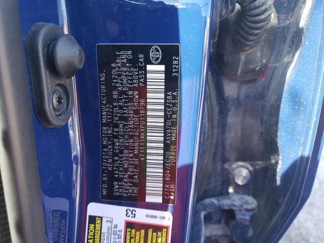 2023 TOYOTA CAMRY SE N - 4T1T11AKXPU118796