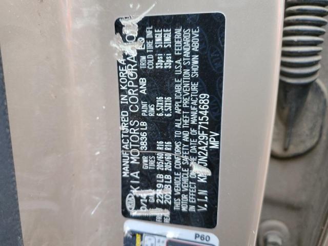 KNDJN2A29F7154689 KIA Soul