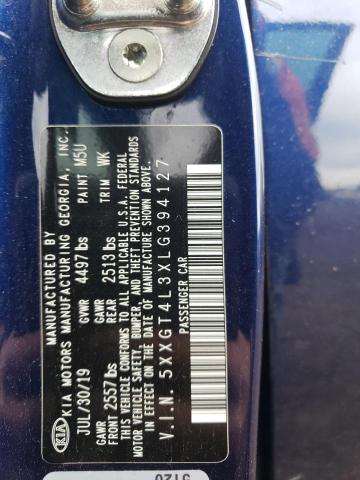 5XXGT4L3XLG394127 KIA Optima Lx
