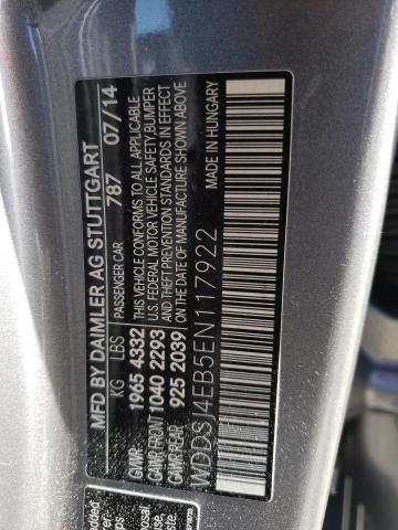 WDDSJ4EB5EN117922 Mercedes-Benz CLA 250