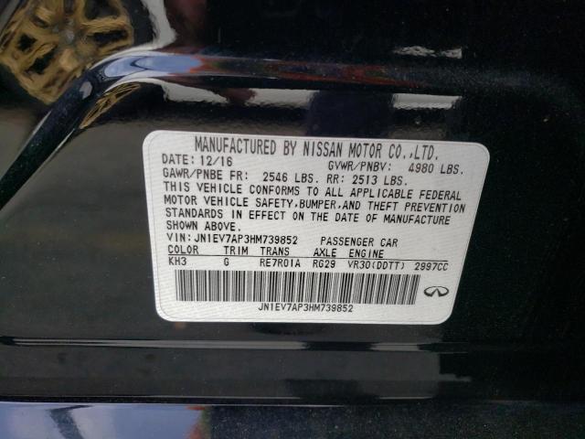 2017 INFINITI Q50 PREMIU - JN1EV7AP3HM739852