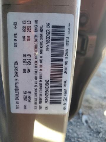 2004 Dodge Intrepid Se VIN: 2B3HD46R54H630085 Lot: 73758183