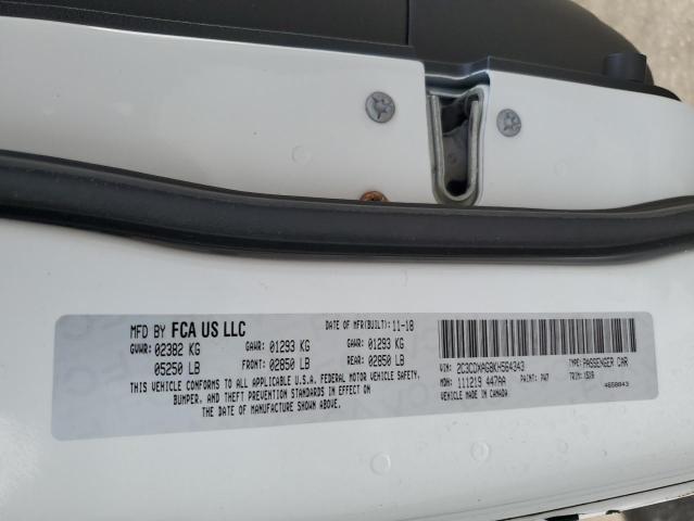 2019 DODGE CHARGER PO - 2C3CDXAG8KH564343