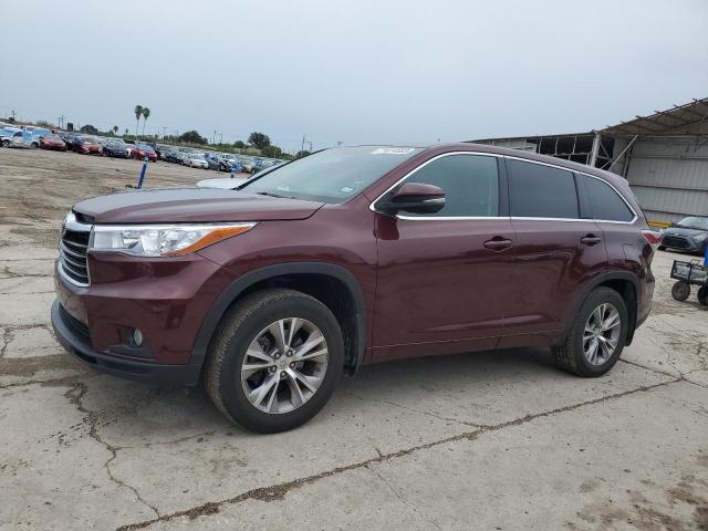 VIN 5TDBKRFH6FS206613 2015 Toyota Highlander, LE no.1