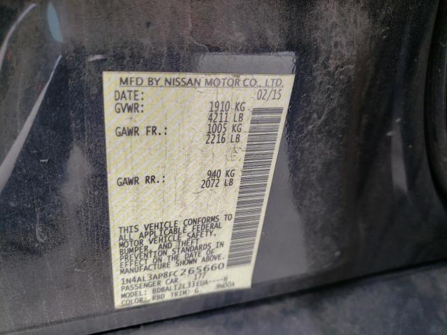 1N4AL3AP8FC265660 Nissan ALTIMA 2.5