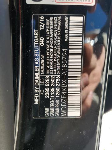 WDDZF4KBXHA185794 Mercedes-Benz E 300 4matic