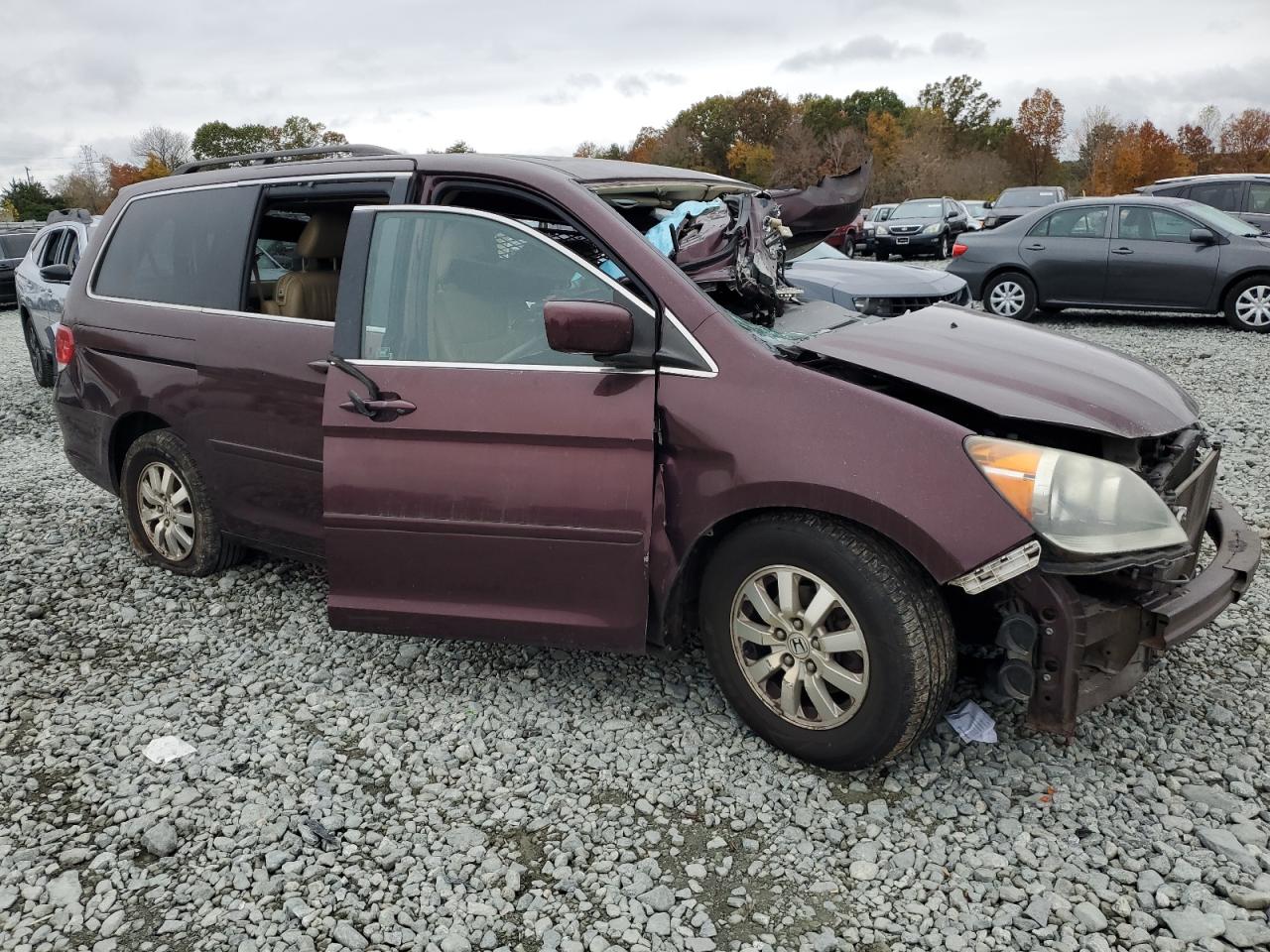 5FNRL38709B012410 2009 Honda Odyssey Exl