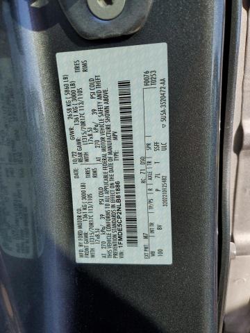 1FMDE5CP2NLB81886 Ford Bronco Base