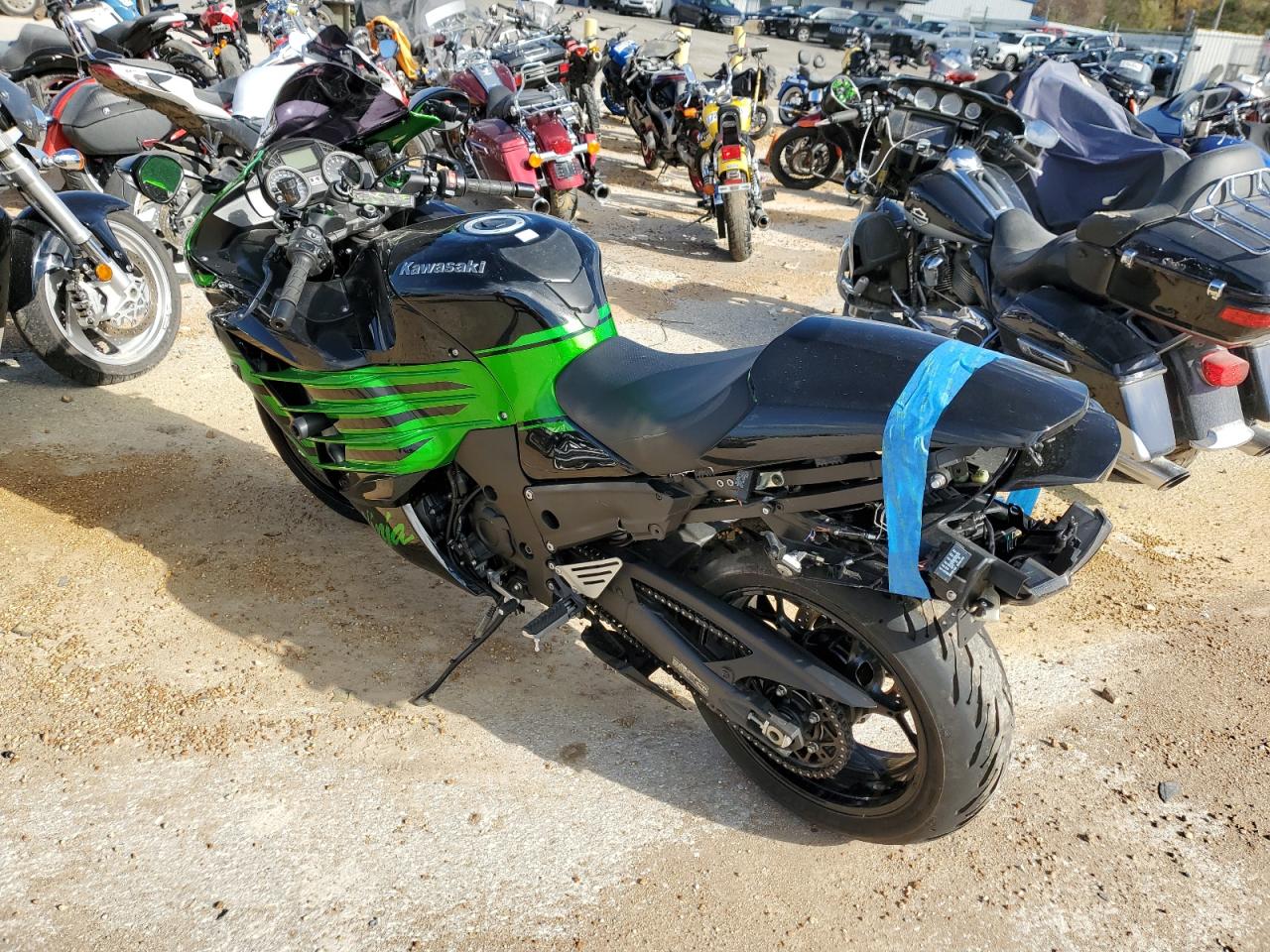 2020 Kawasaki Ninja ZX-14R at MO - Bridgeton, Copart lot 72145593 