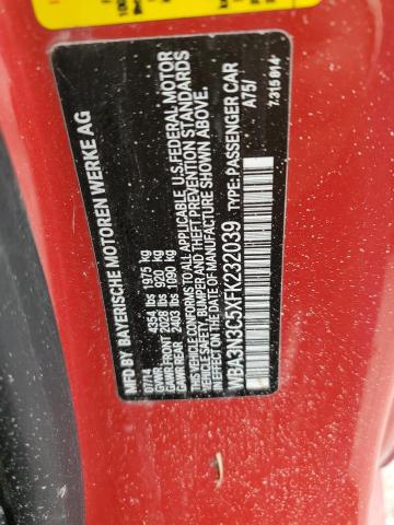 2015 BMW 428 I - WBA3N3C5XFK232039