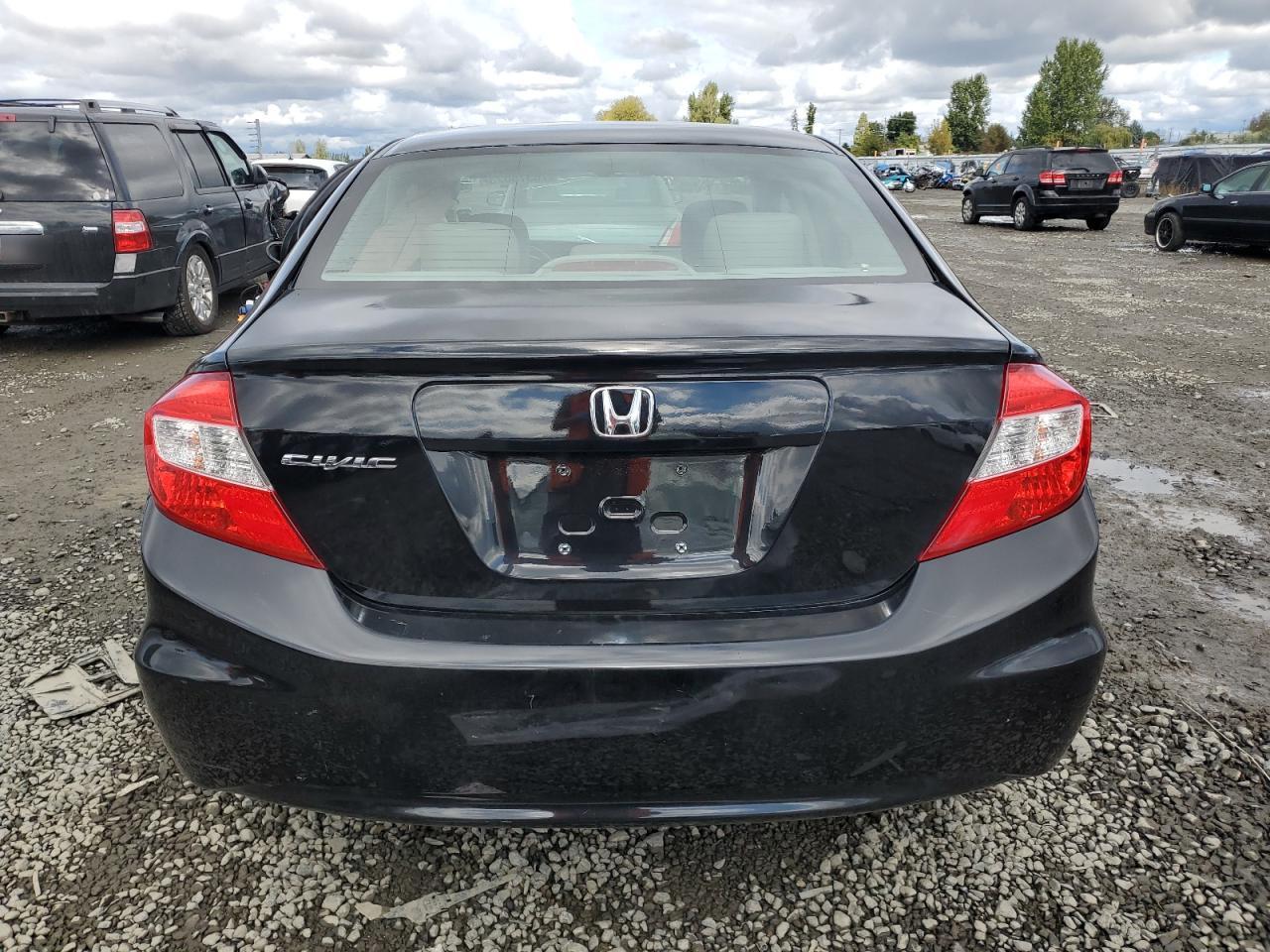 Lot #2186619207 2012 HONDA CIVIC EXL